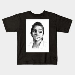 "Is it that obvious?" Yasmin Khan Mandip Gill Portrait Kids T-Shirt